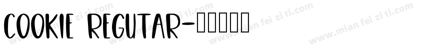 cookie Regutar字体转换